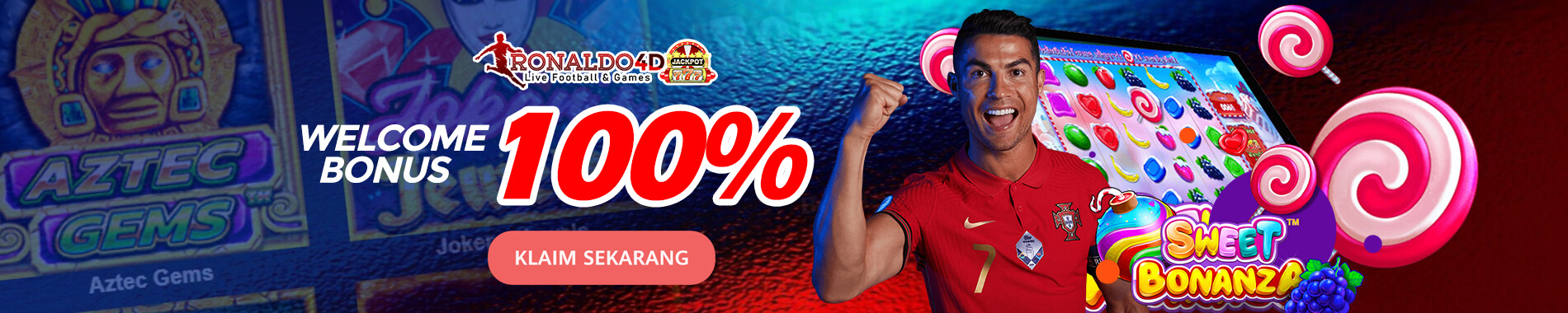 Welcome Bonus Ronaldo4d 100% Tanpa Syarat Ribet